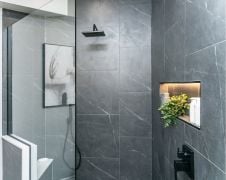 Easy-Clean Bathroom Surfaces for Busy Households