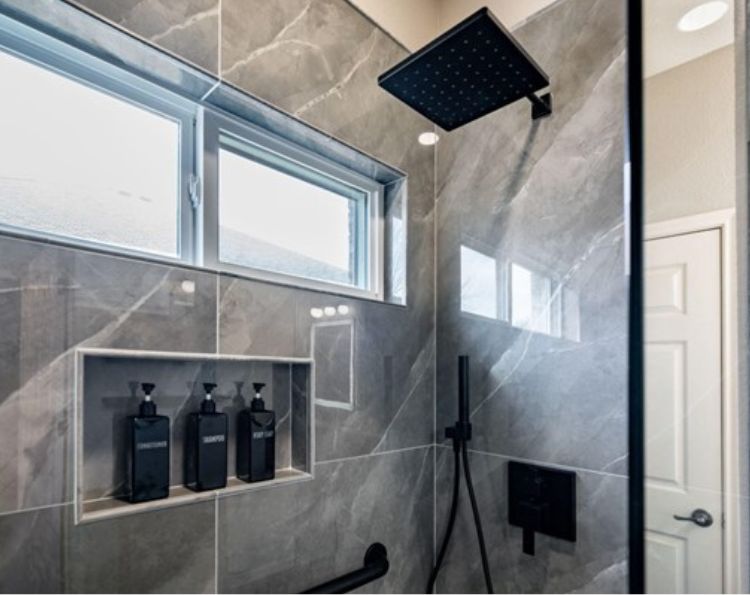 Free Rainfall Showerhead with Remodel: Bring the Spa to You.