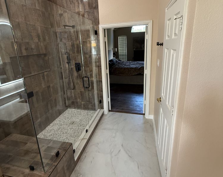 Bathroom Remodel in McKinney, TX: From Neutral to Warm and Personal